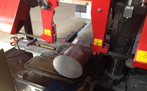 江州卧式带锯床加工时出现明显振荡如何排查？